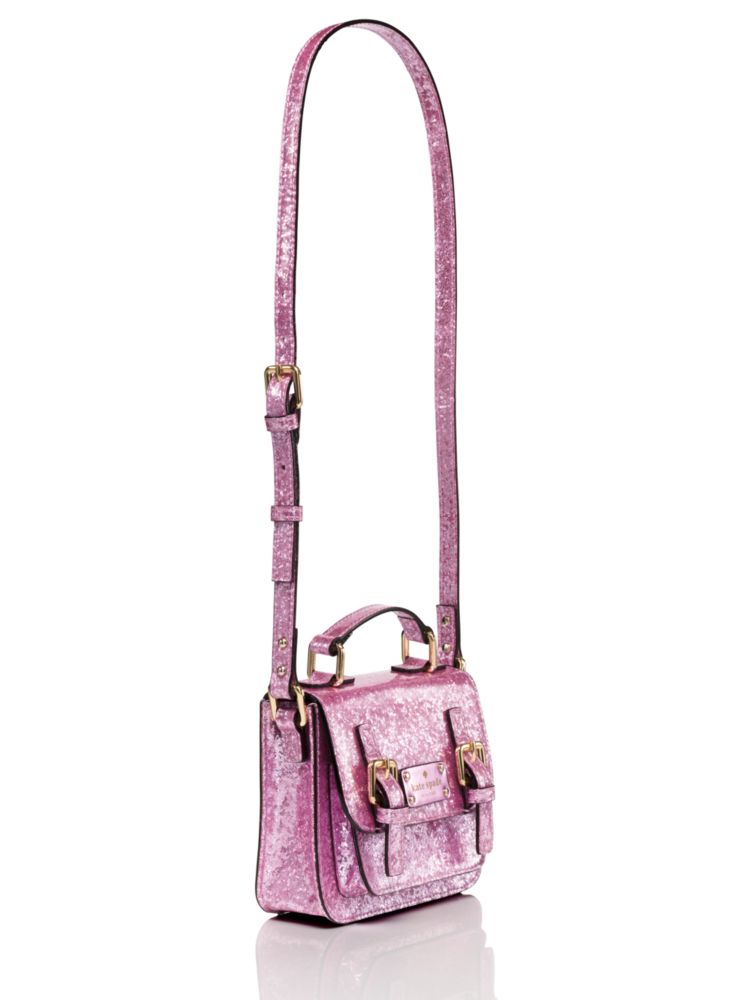 Kate Spade Glitter Crossbody In Pink