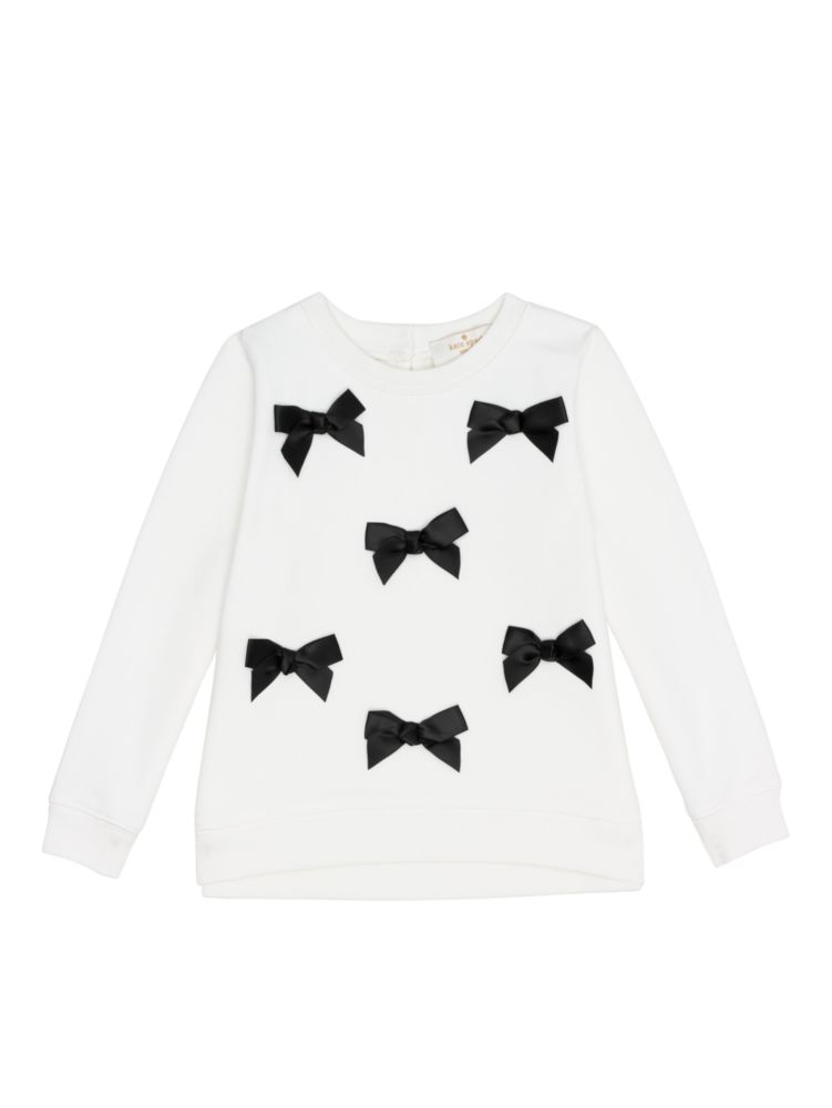 Babies' Bow Sweatshirt, , Product