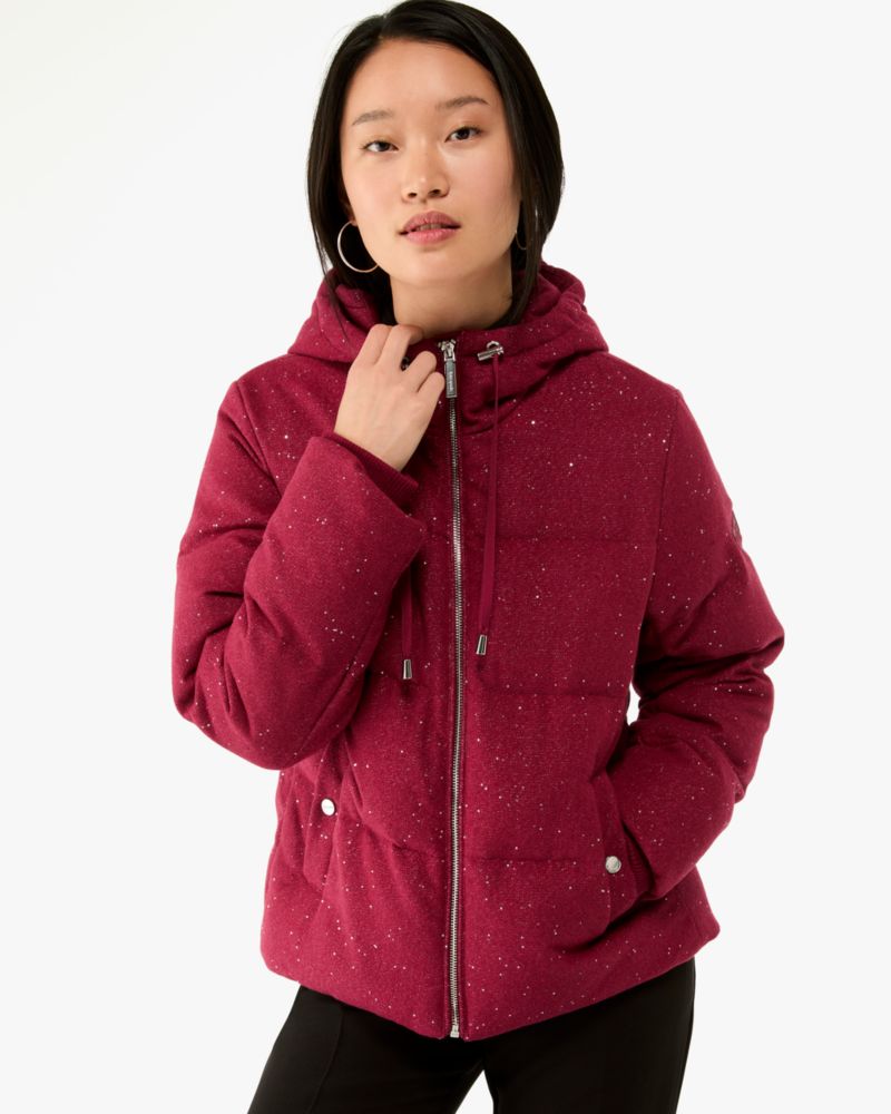 Kate Spade,Short Fashion Puffer, image number 0