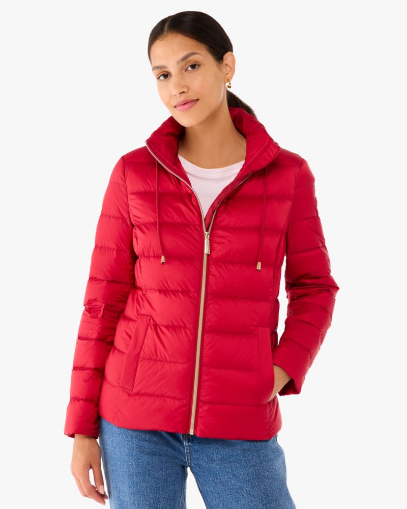 Kate Spade,Packable Light Puffer, image number 0