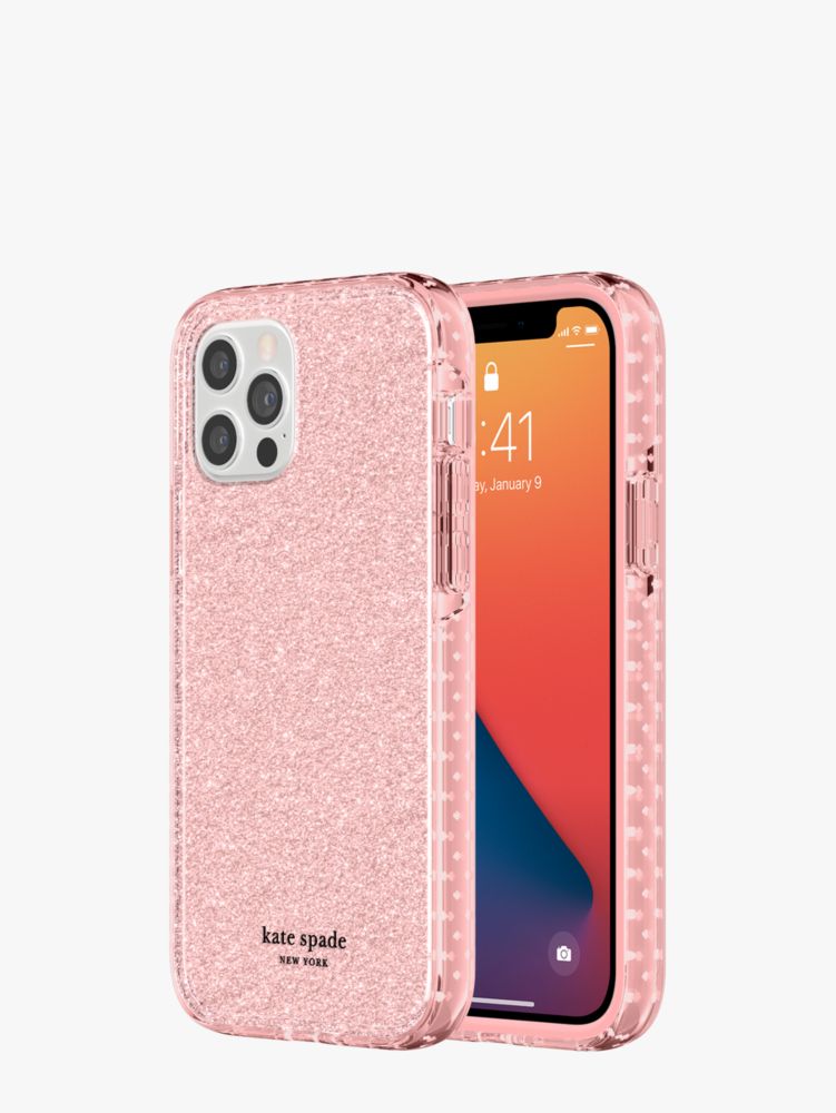 Glitter Antimicrobial Iphone 12 Pro Case, , Product