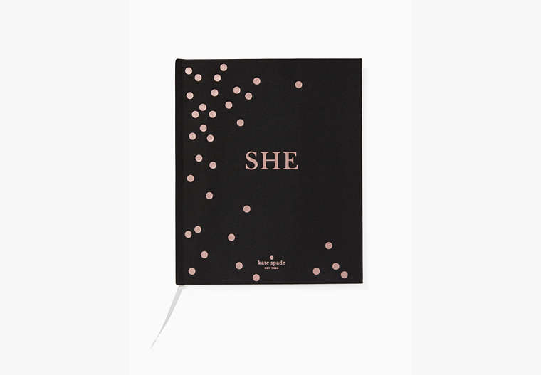 Kate Spade,she book,home accents & décor,Black image number 0