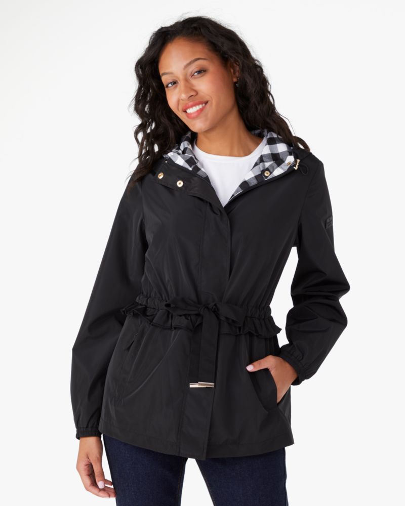 Kate spade rain hot sale jacket with hood