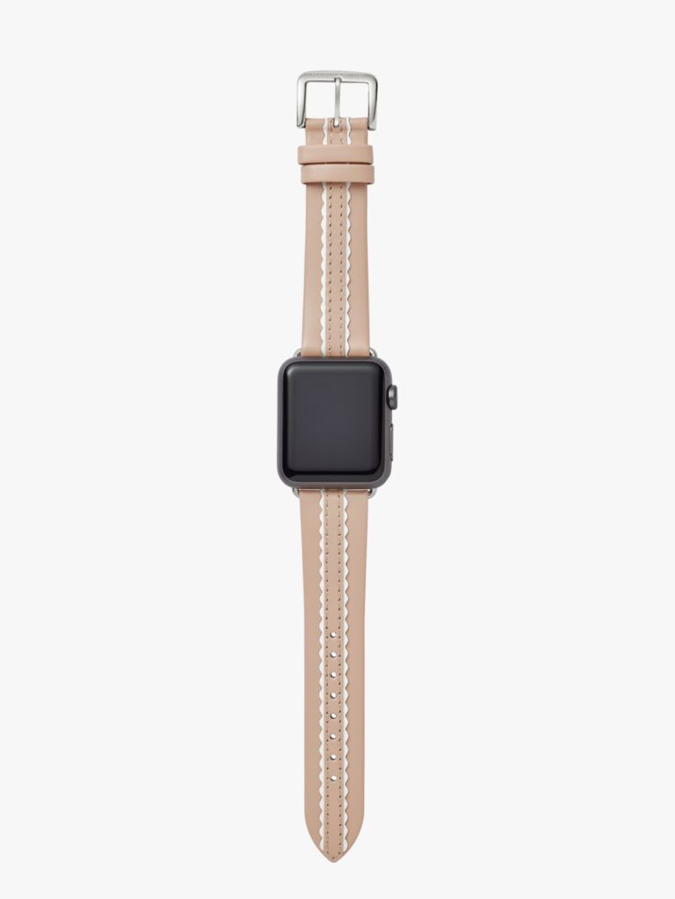 Vachetta Leather Apple Watch Band, French Calfskin Leather