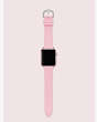 Kate Spade,pink scallop silicone 38/40mm band for apple watch®,watch straps,Rose Tint