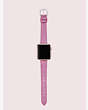 Kate Spade,pink glitter leather 38/40mm band for apple watch®,watch straps,