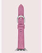 Kate Spade,pink glitter leather 38/40mm band for apple watch®,watch straps,Light Pink Multi