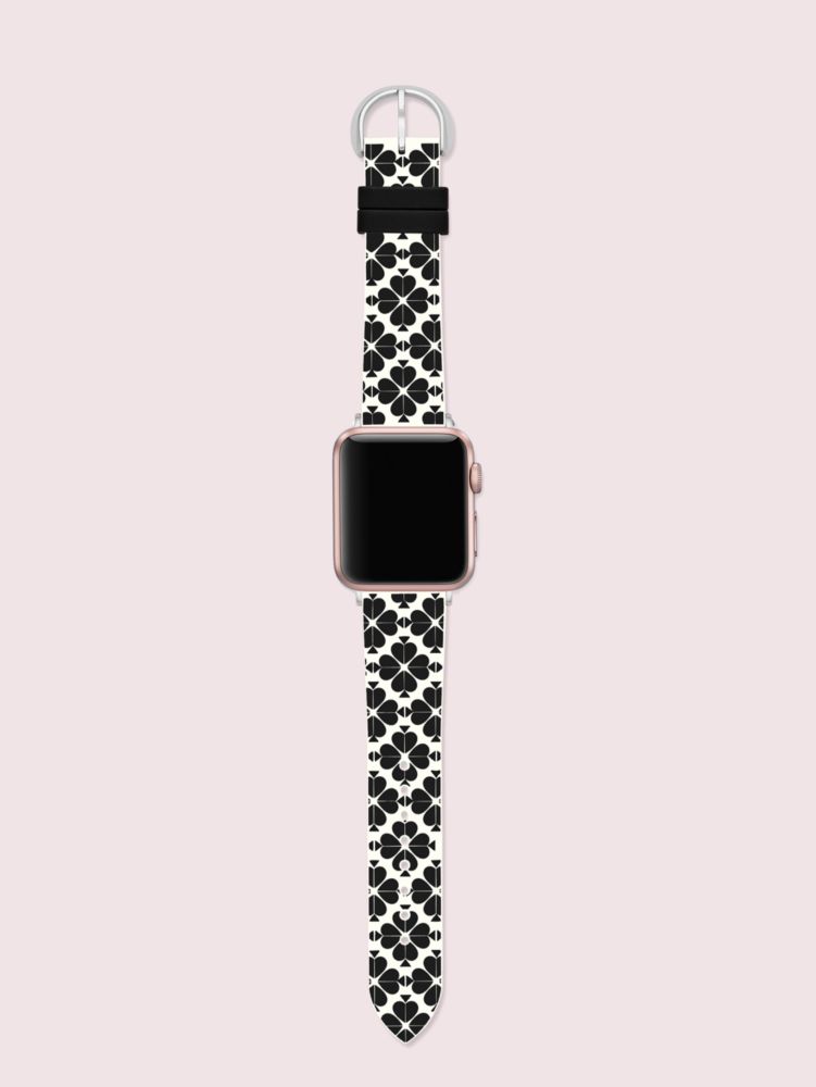 Kate Spade,Spade Flower Silicone 38/40mm Apple Watch® Strap,