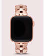 Kate Spade,annadale spade link stainless steel 38/40mm band for apple watch®,watch straps,Rose Gold
