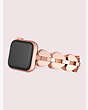Kate Spade,annadale spade link stainless steel 38/40mm band for apple watch®,watch straps,Rose Gold