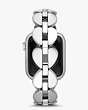 Kate Spade,annadale spade link stainless steel 38/40mm band for apple watch®,Silver