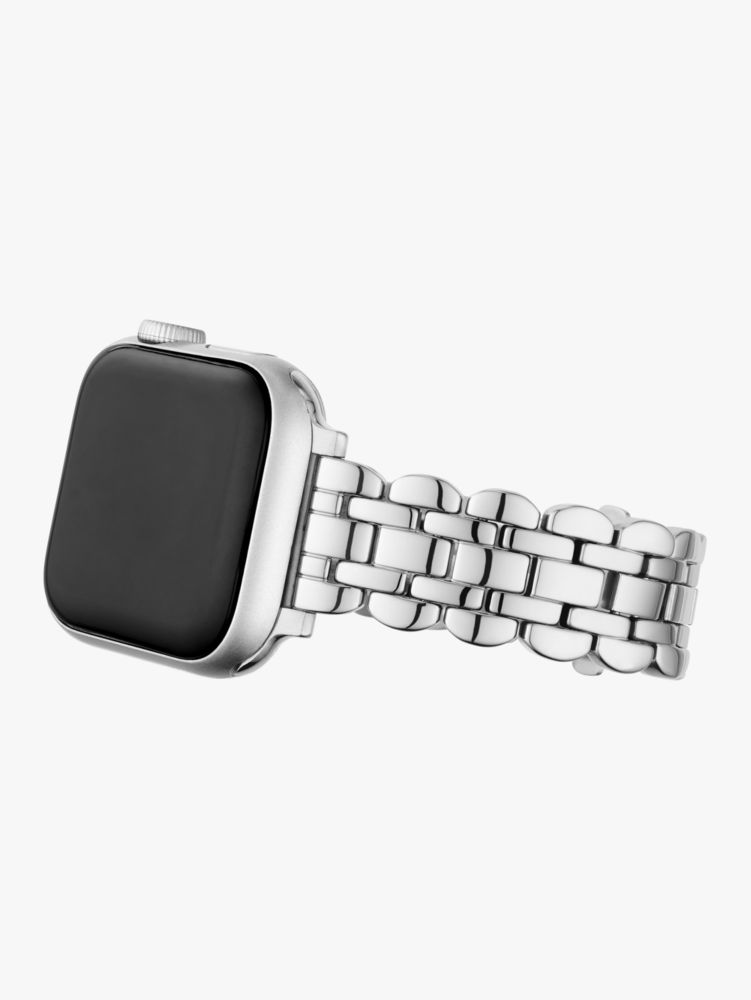 Silver Scallop Link Stainless Steel Bracelet 38/40mm Band For Apple Watch