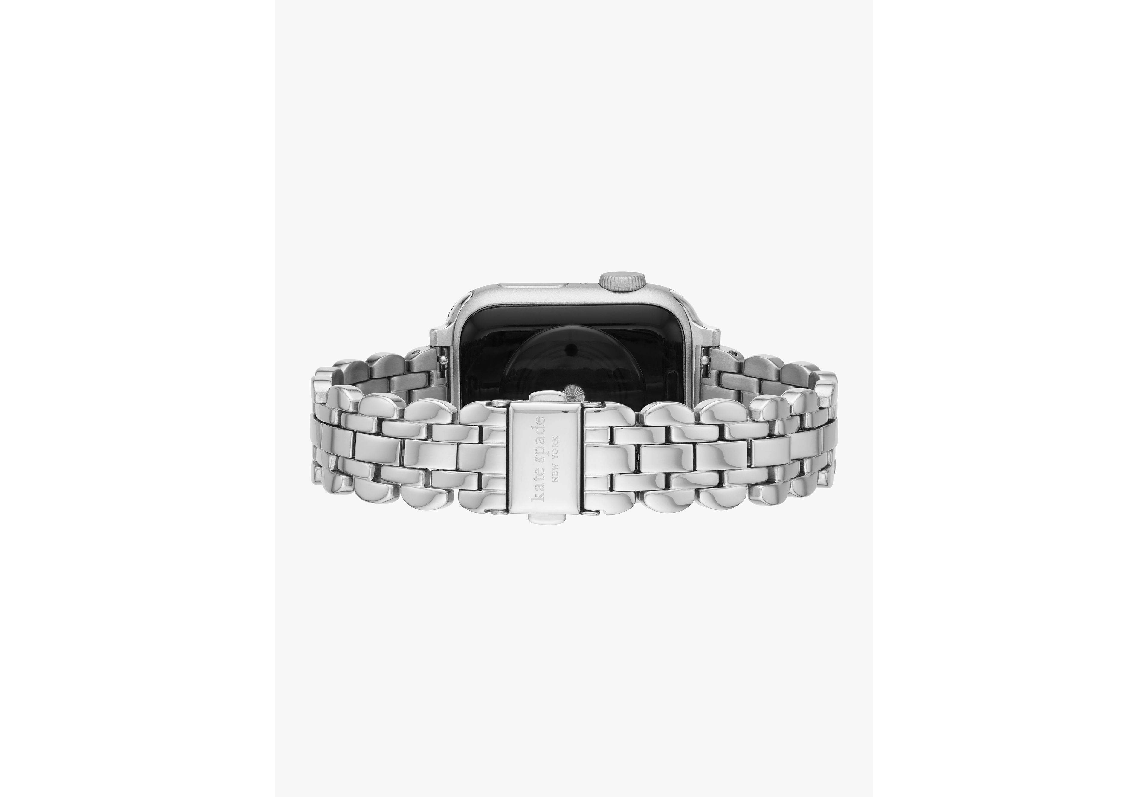 Silver Scallop Link Stainless Steel Bracelet 38/40mm Band For Apple Watch®