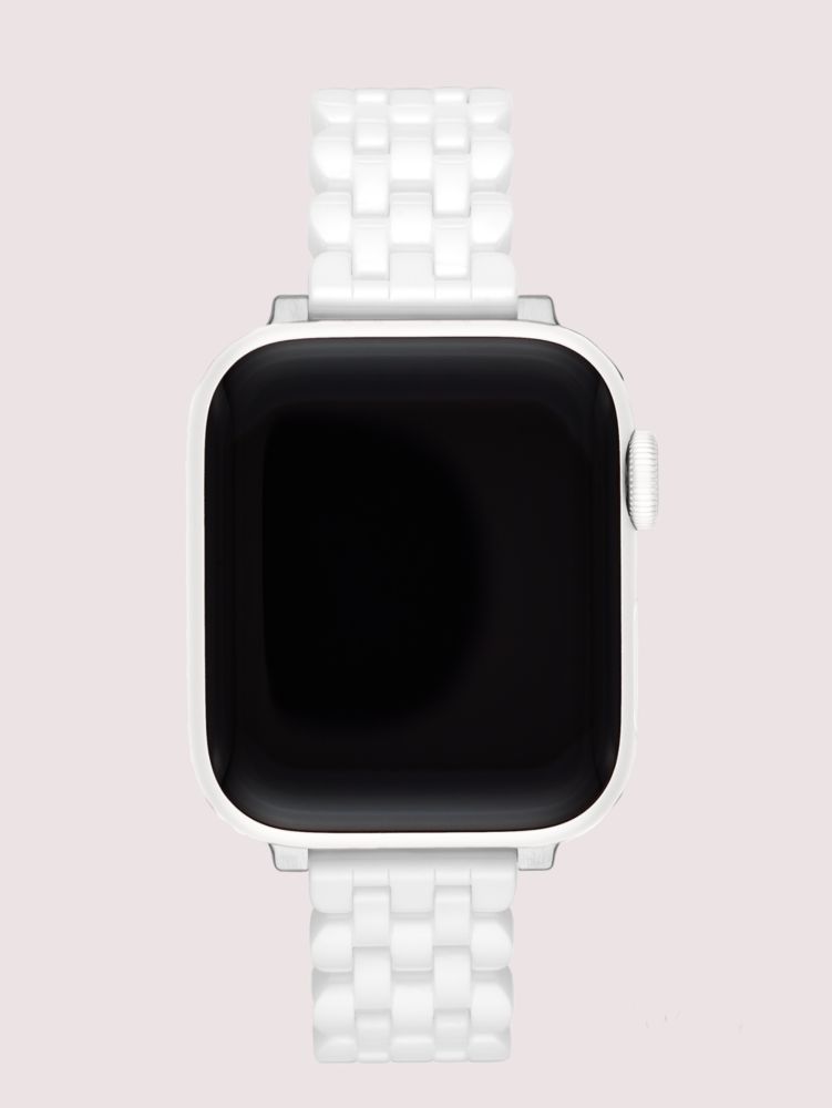 White Ceramic 38 40mm Band For Apple Watch Kate Spade New York