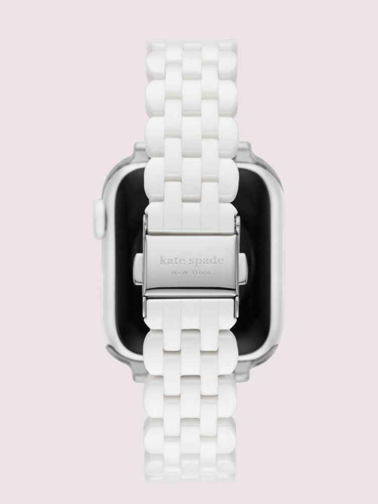 White Ceramic 38 40mm Band For Apple Watch Kate Spade New York