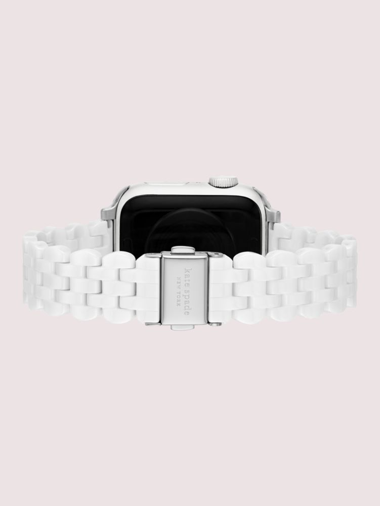 White Ceramic 38 40mm Band For Apple Watch Kate Spade New York