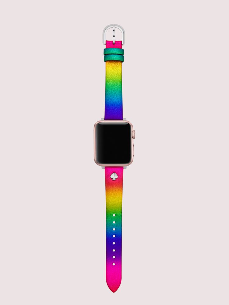 Rainbow apple cheap watch band 40mm