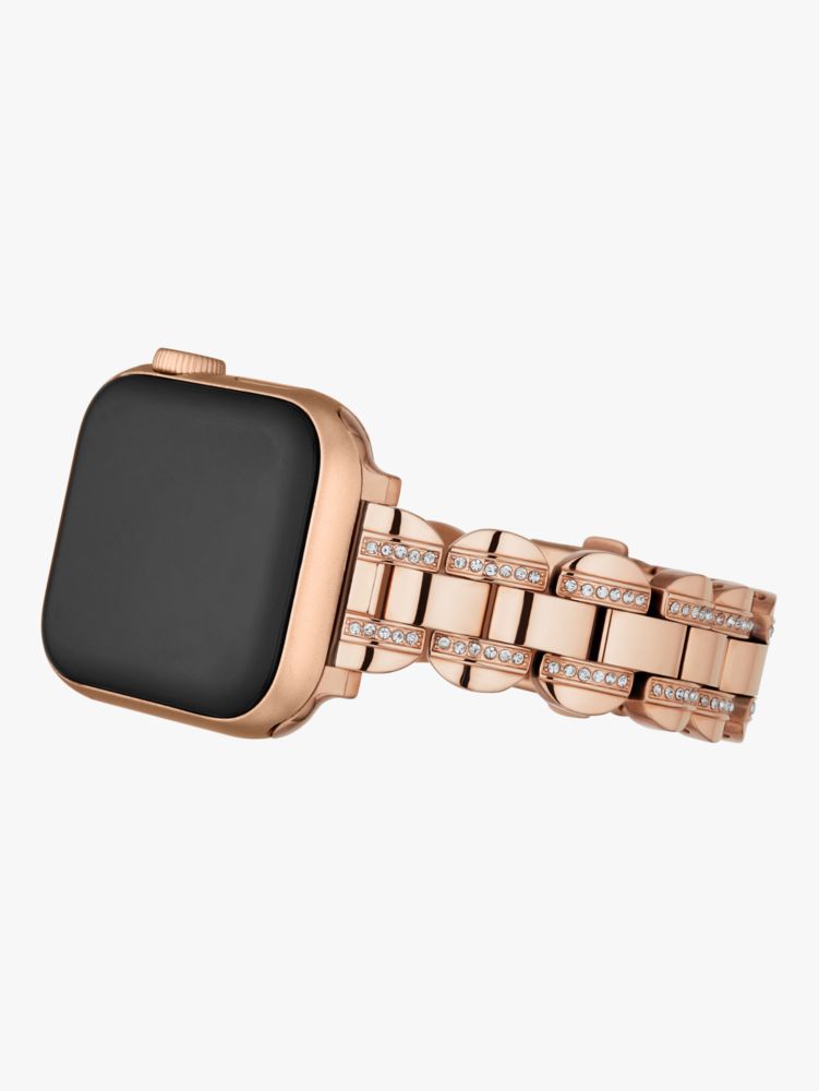 Rose Gold Pav Scallop Link 38 40 Mm Band For Apple Watch Kate