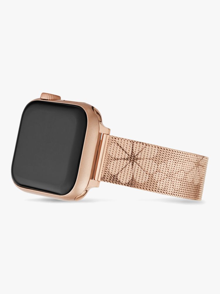 Apple watch band discount mesh rose gold