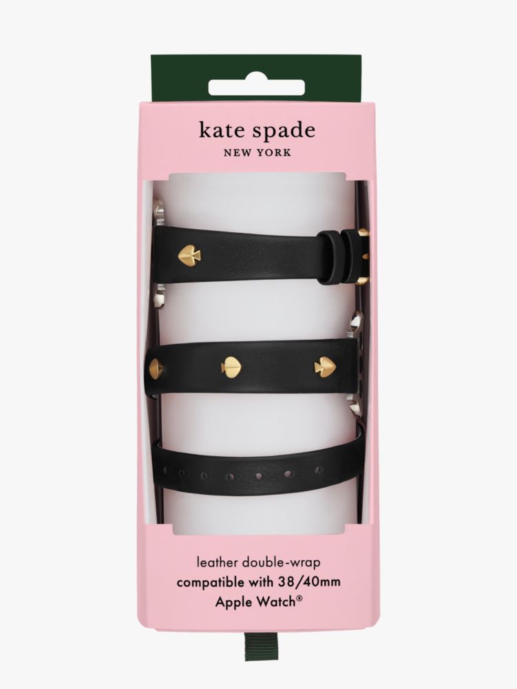 Kate cheapest Spade Apple Watch® studded wraparound leather strap