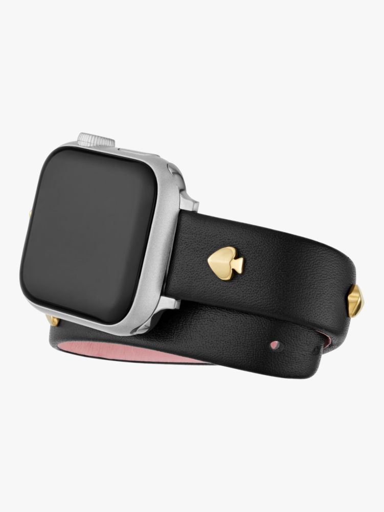 Kate store Spade Apple Watch® studded wraparound leather strap