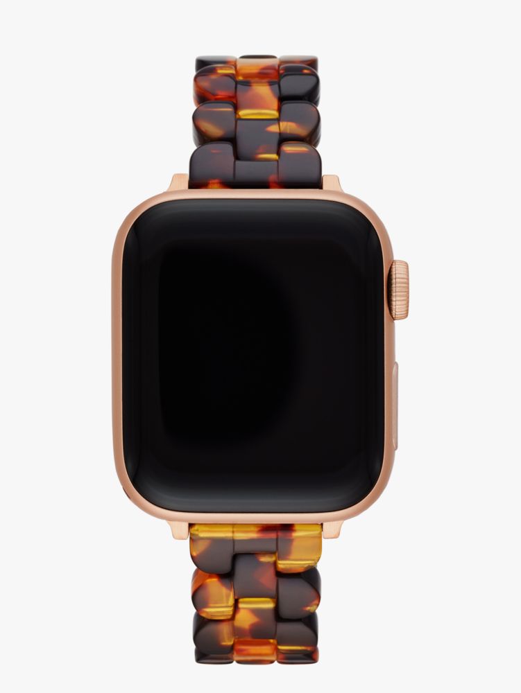 Tortoise shell apple hot sale watch band rose gold