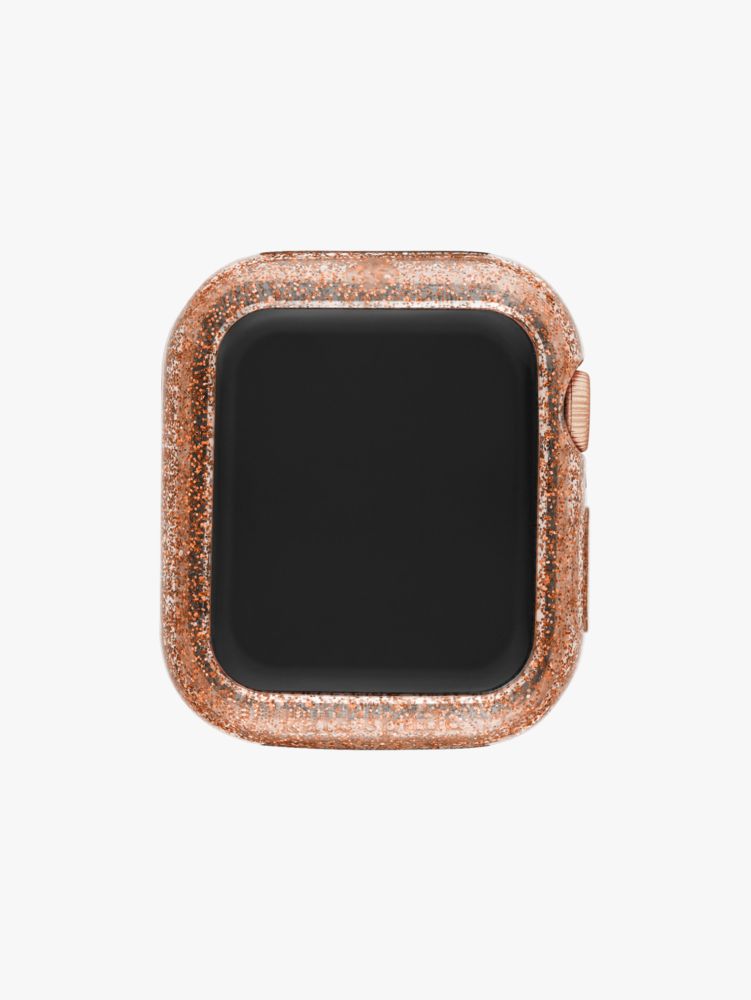 Rose Gold Glitter 40mm Case For Apple Watch®, , Product