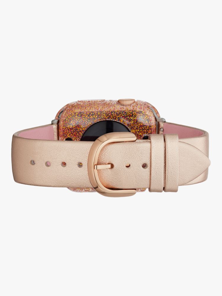 Kate Spade,Rose Gold Glitter 40mm Case For Apple Watch®,