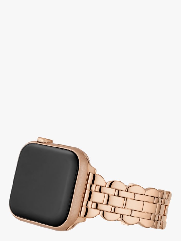 Kate spade rose gold apple watch band sale