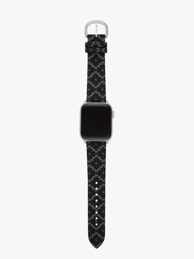 Kate Spade,ブラック ジャカード 38/40/41MM バンド フォー アップル ウォッチ,apple watch バンド,