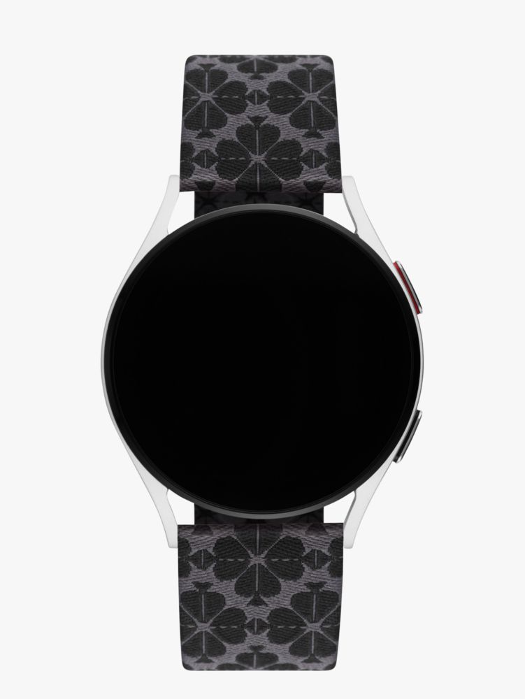 Kate Spade,ブラック ジャカード 38/40/41MM バンド フォー アップル ウォッチ,apple watch バンド,