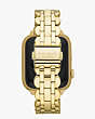 Kate Spade,Gold-Tone Scalloped Stainless Steel Bracelet 38/40mm Band for Apple Watch®,Gold