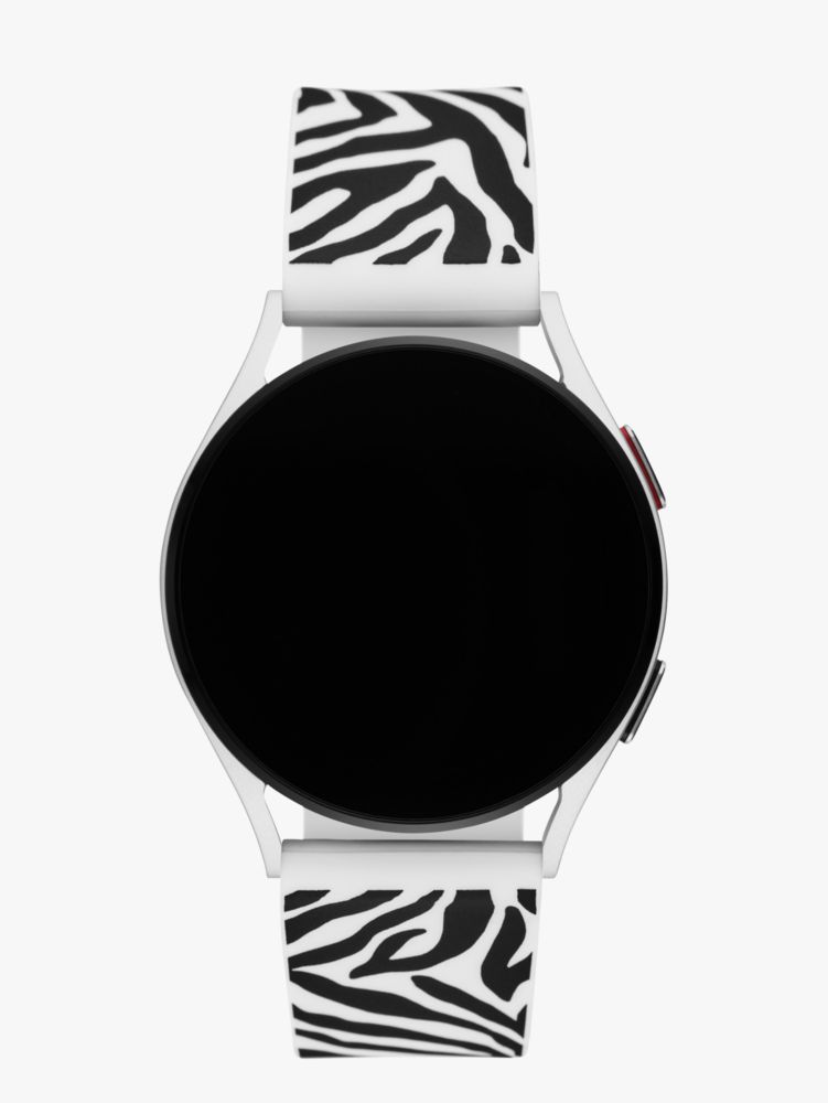 Zebra Stripe Silicone 38/40/41mm Band For Apple Watch® | Kate