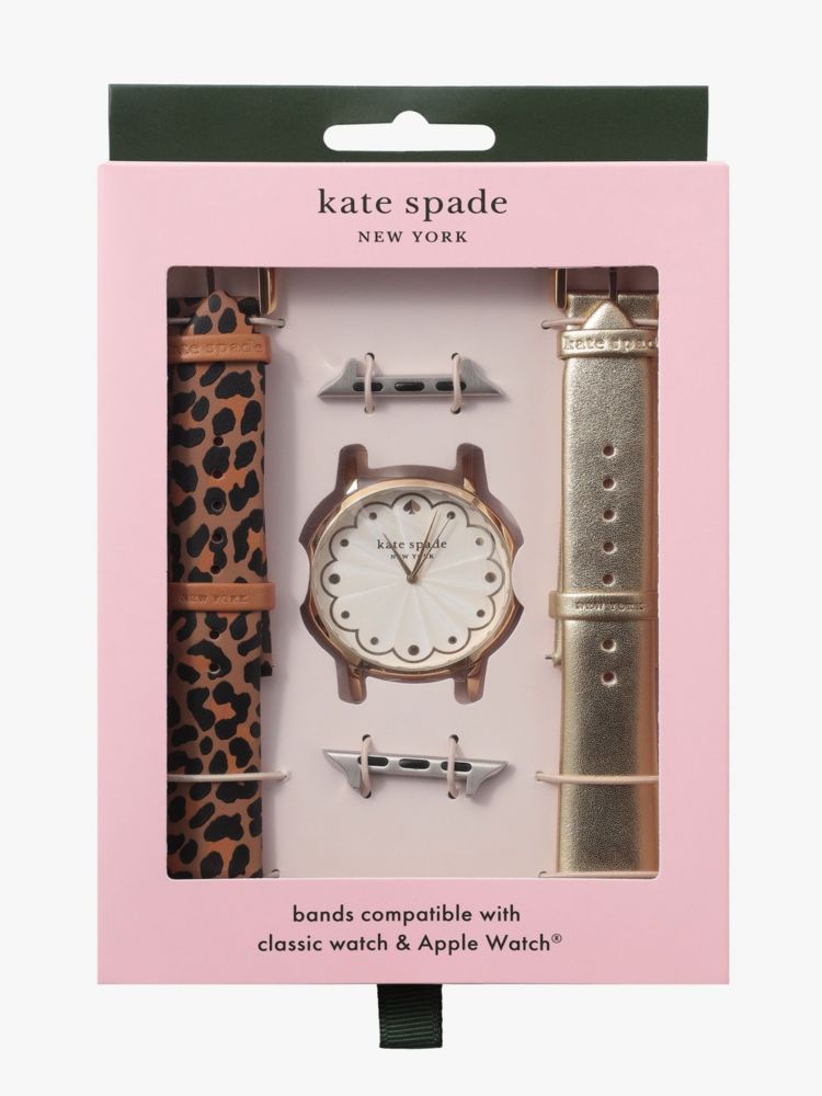 Kate spade leopard outlet watch band