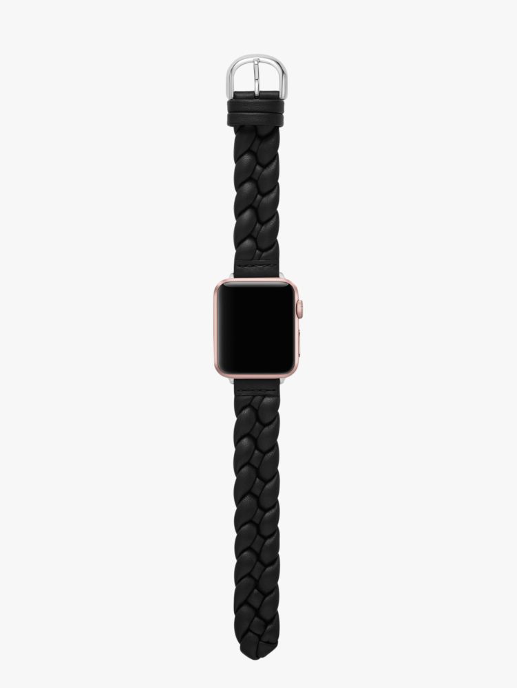 ブラック レザー バンド フォー アップル ウォッチ | apple watch 