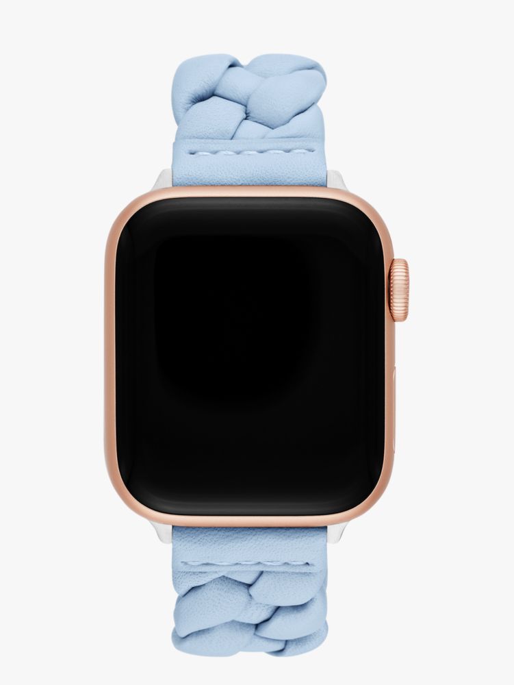 Kate Spade,ブルー レザー バンド フォー アップル ウォッチ,apple watch バンド,