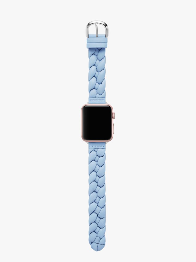 Kate Spade,ブルー レザー バンド フォー アップル ウォッチ,apple watch バンド,