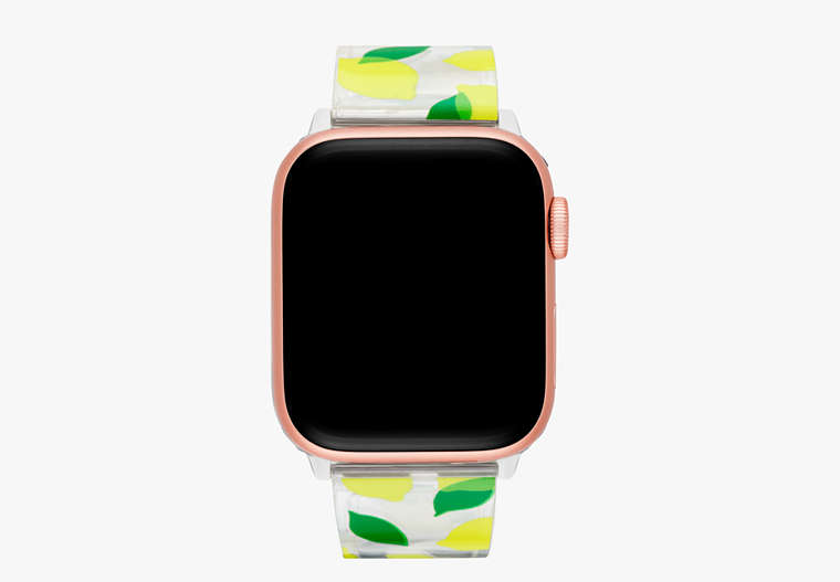 Kate Spade,Lemon Jelly 38-49mm Band For Apple Watch®,White image number 0