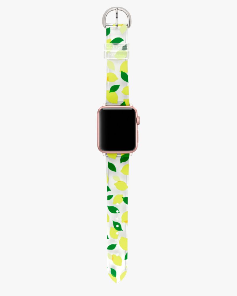 Kate Spade,Lemon Jelly 38-49mm Band For Apple Watch®,White