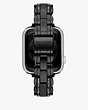 Kate Spade,Black Stainless Steel 38-45mm Band For Apple Watch®,Black