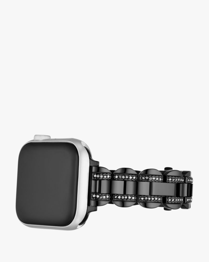Black Stainless Steel 38-45mm Band For Apple Watch®