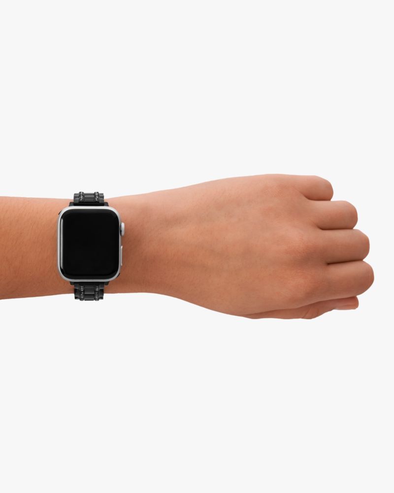 Black Stainless Steel 38 45mm Band For Apple Watch Kate Spade