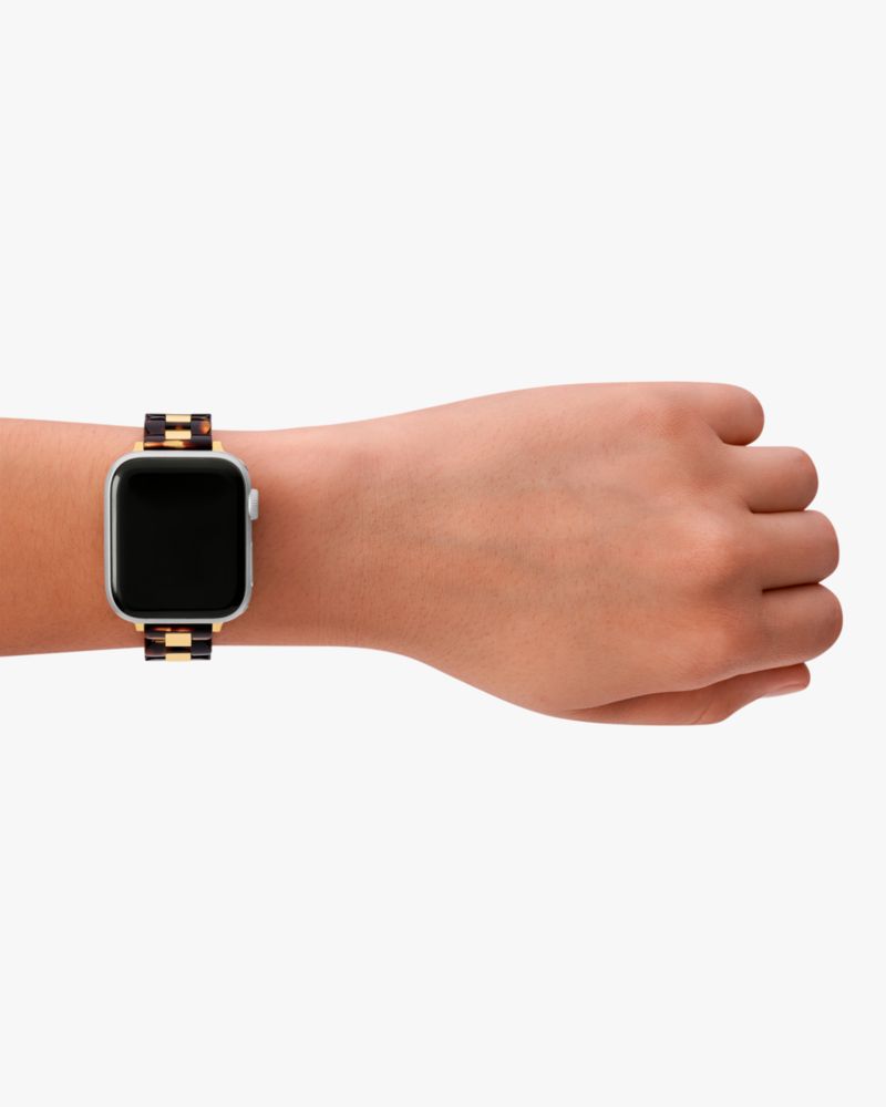 Kate Spade,Tortoiseshell Acetate Band For Apple Watch®,Brown