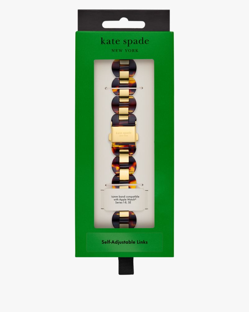 Kate Spade Tortoiseshell Acetate Band For Apple Watch®. 7