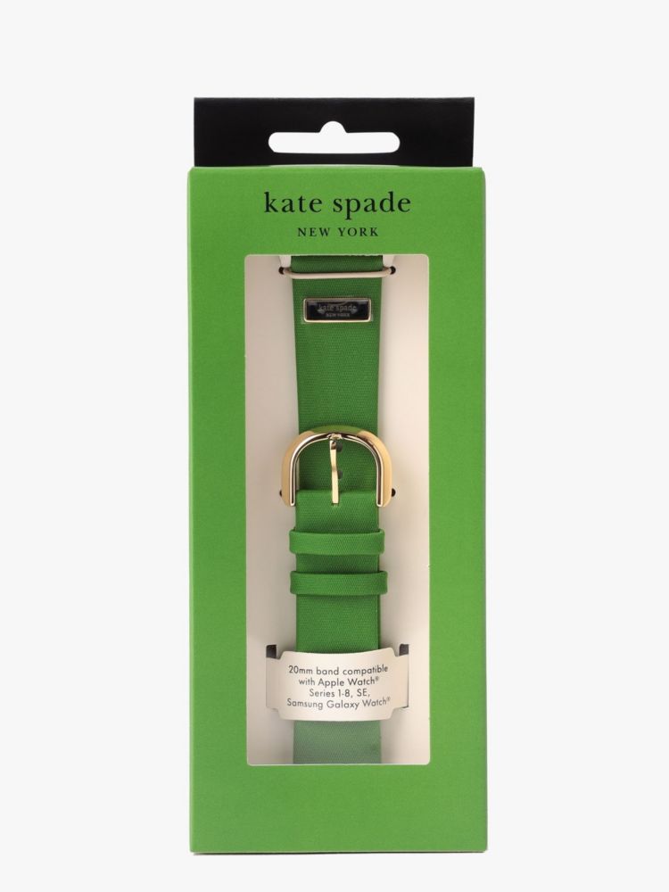 Kate Spade,ケイト・スペード グリーン ナイロン バンド フォー アップル ウォッチ,apple watch バンド,グリーン