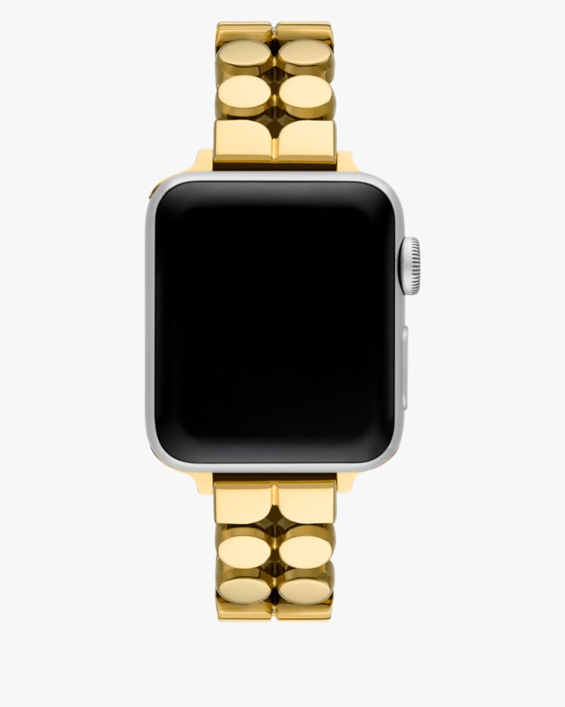 Kate spade apple watch band gold sale