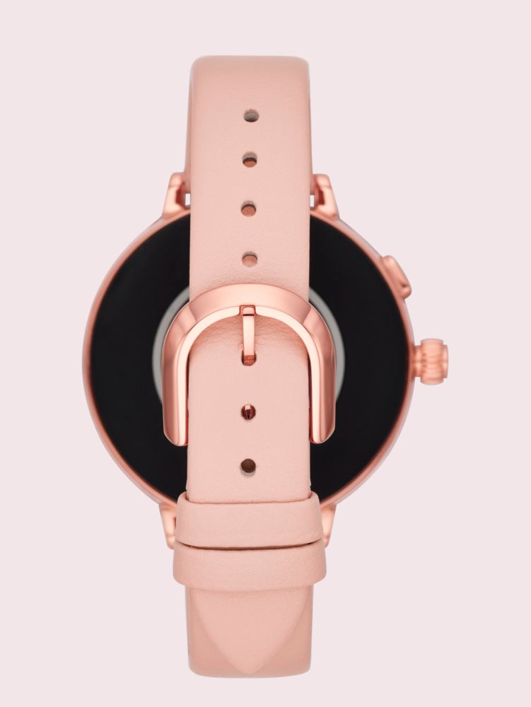 Blush leather scallop store smartwatch 2