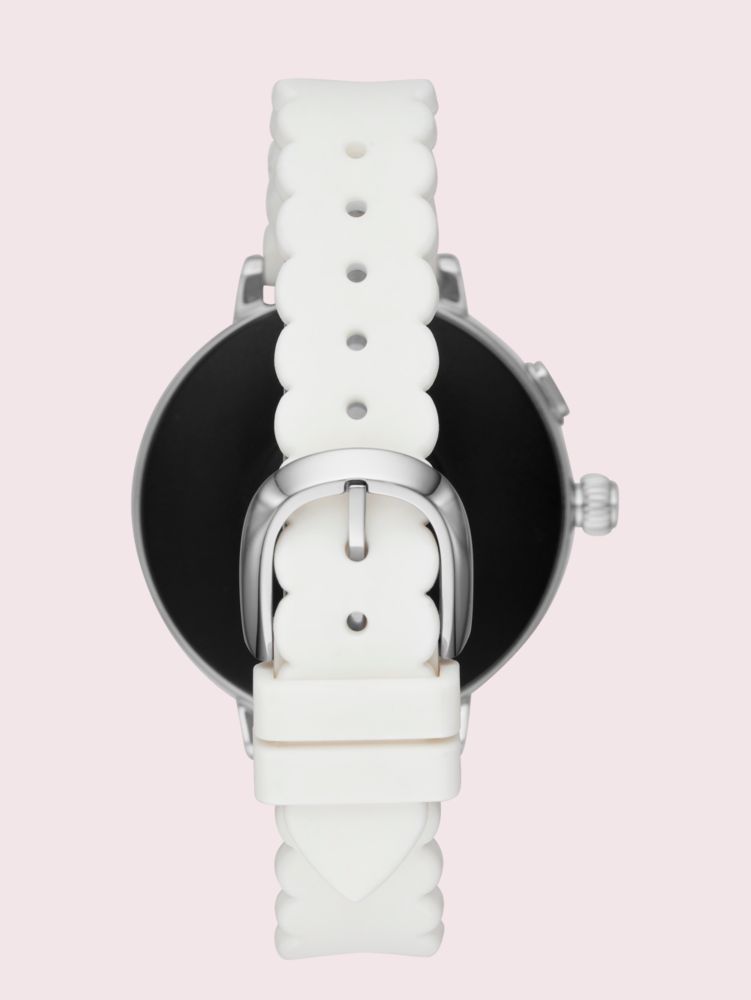 White Silicone Scallop Smartwatch 2, , Product