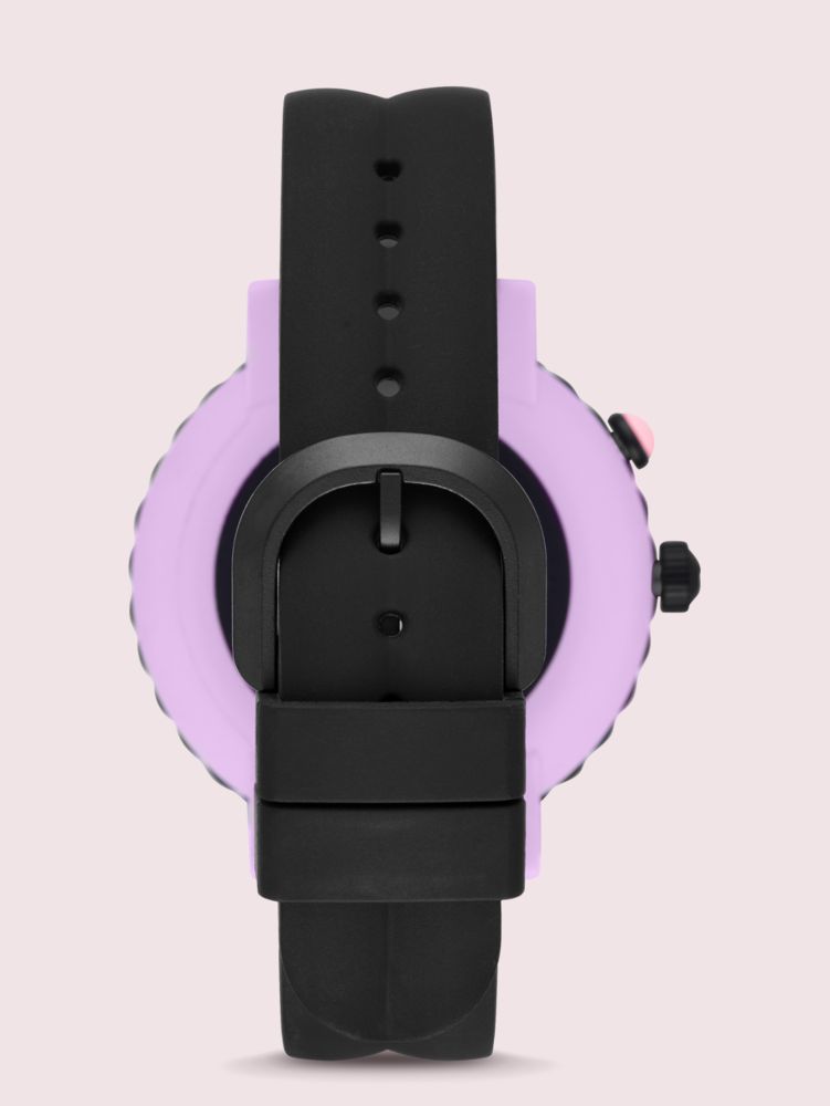 Black Silicone Scallop Sport Smartwatch Kate Spade New York Kate Spade New York