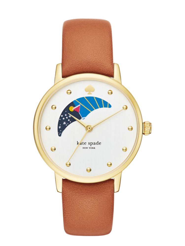 Luggage Moon Phase Metro Watch Kate Spade New York